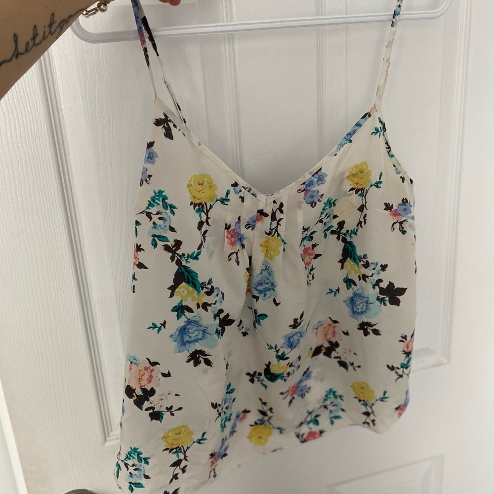 Floral flowers Aritzia camisole by Talula
